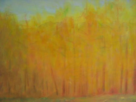 Golden Treeline 24X30